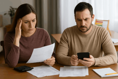 parents arguing over finances