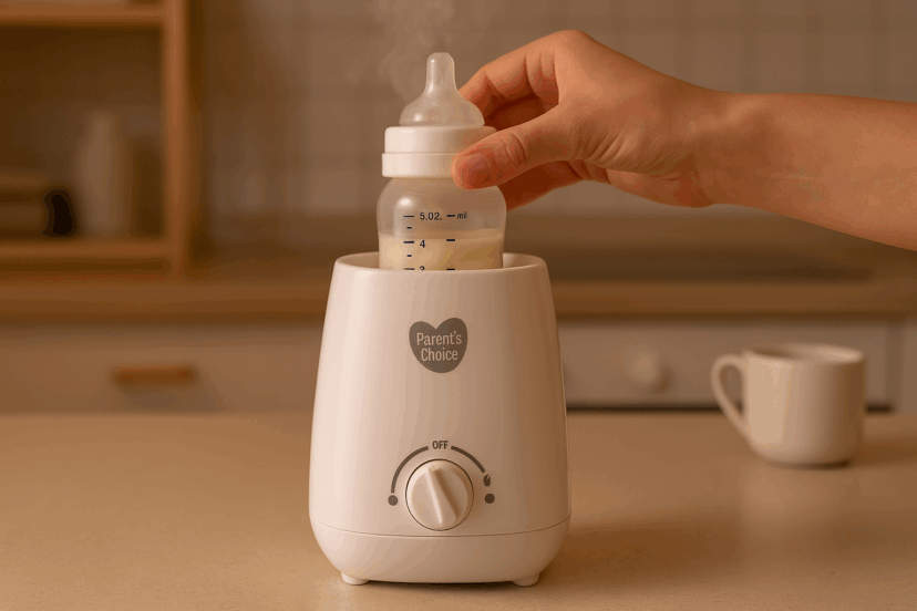 parents choice bottle warmer