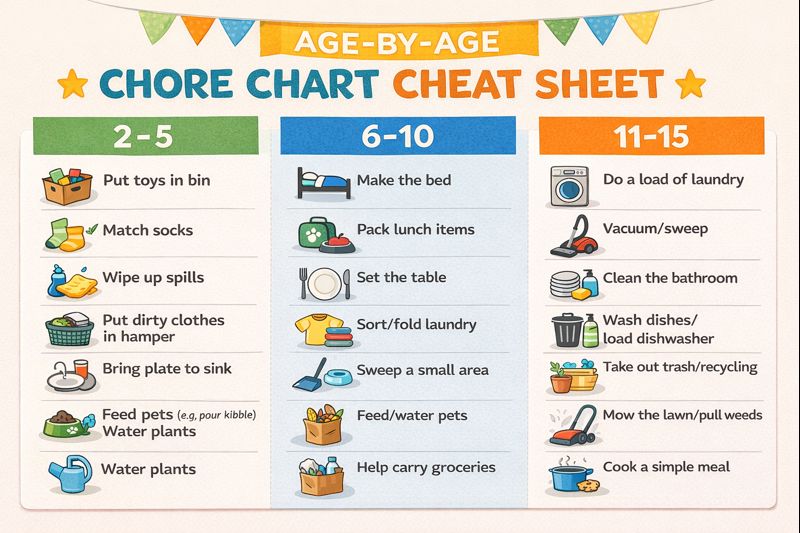 Kids Chore Chart Ideas