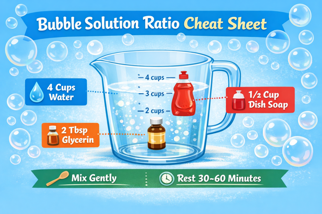 best homemade bubble solution