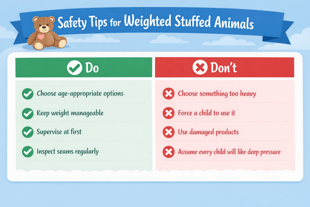 Weighted Stuffed Animals