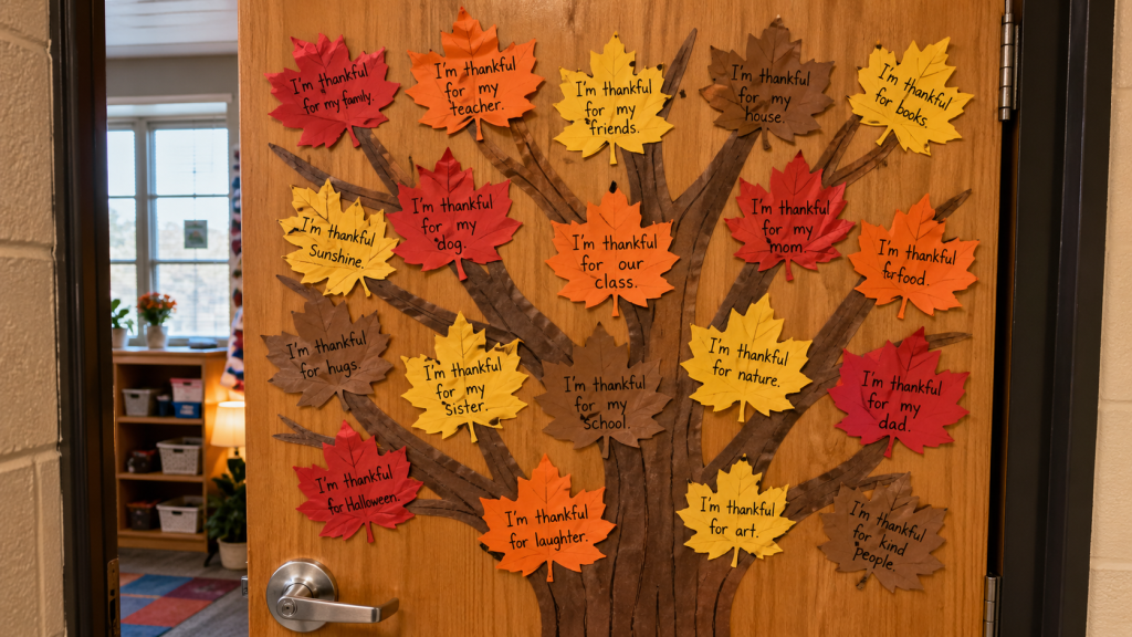 Thanksgiving Classroom Door Decorations