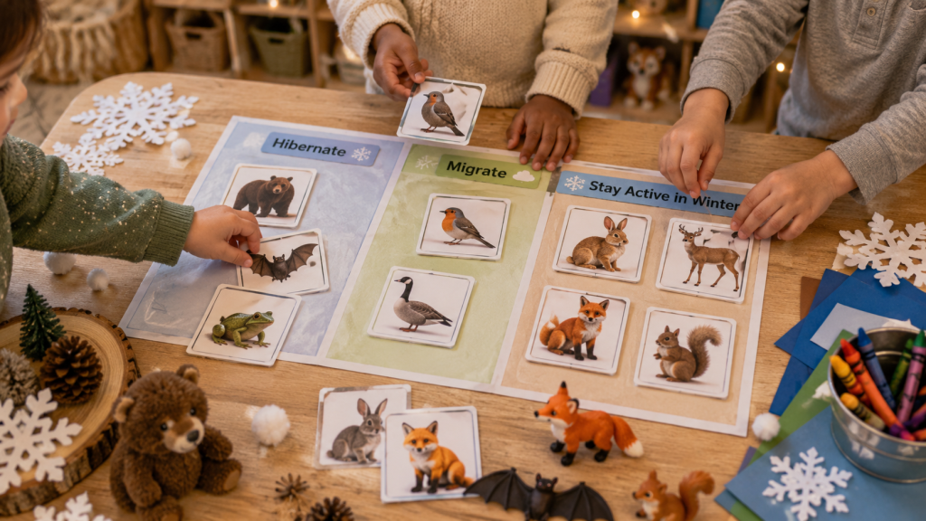 Hibernation Preschool Activities